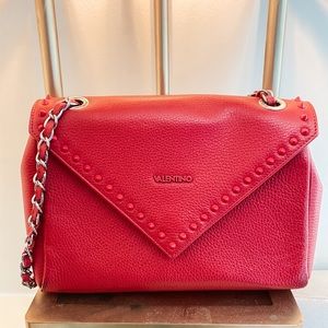 Lynn Preciosa Dollaro Studded Leather Crossbody